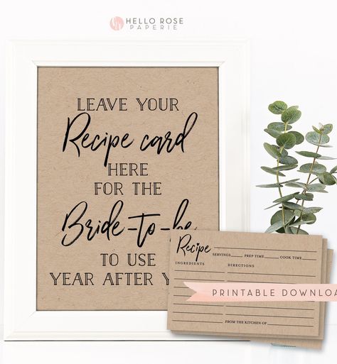 Farmhouse Bridal Shower Ideas, Bridal Shower Recipe Box, Black And White Bridal Shower Ideas, Backyard Bridal Showers, Christmas Bridal Showers, Bridal Shower Inspo, Couple Wedding Shower, Bridal Shower Inspiration, Rustic Wedding Signs