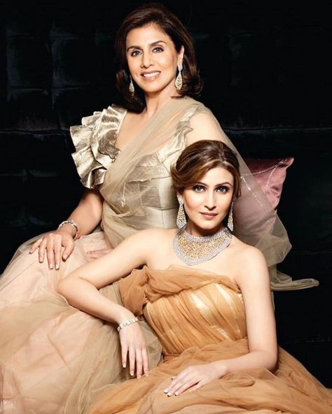 Mother Daughter Images, Riddhima Kapoor, Kapoor Family, Neetu Kapoor, Celebrity Mom, Mother Daughter Wedding, Neetu Singh, Nita Ambani, Rishi Kapoor