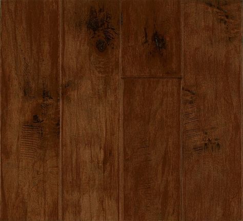 Rural Living 5" Engineered Maple Hardwood Flooring in Burnt Cinnamon Hardwood Floors Colors, Floors Colors, Birch Hardwood Floors, Hardwood Floor Care, Maple Wood Flooring, Maple Flooring, Maple Hardwood Floors, Hickory Hardwood Floors, Hickory Flooring