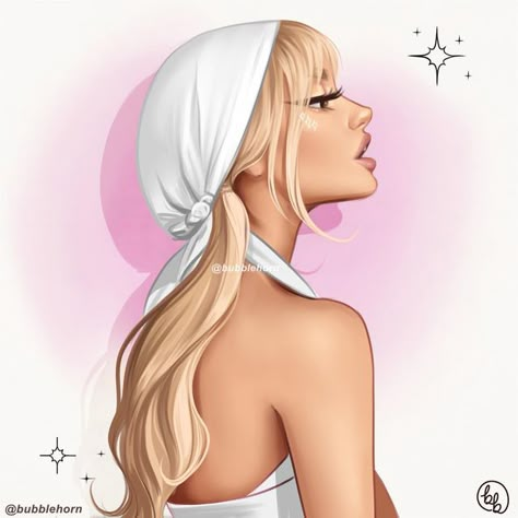 Ariana Grande Digital Art, Ariana Grande Fanart, Ariana Grande Blonde Hair, Ariana Grande Art, Draw Wallpaper, Run To The Hills, Ariana Grande Anime, Dolls Ideas, Ariana Grande Album