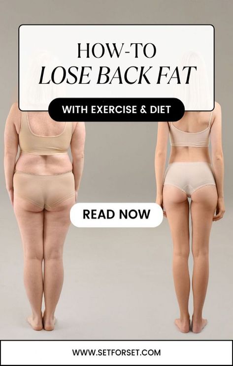 Discover How to Lose Back Fat Effectively! 🏋️‍♀️🔥 Struggling with unwanted back fat? Transform it into defined muscle with our comprehensive guide. Learn the best exercises to target both lower and upper back, whether you're working out at home or with equipment. Our article breaks down the key workouts designed to build muscle and burn calories, helping you shed back fat effectively....#Anytime #Anywhere #FitnessTips #HealthTips #Fit #SelfCare #Stay #Wellness #Workouts #Home #HealthyLiving Lose Lower Back Fat Exercises, How Loose Upper Back Fat Fast, Lower Back Fat Exercises At Home, How To Get Rid Of Lower Back Fat Fast, Exercises For Back Fat At Home, Exercise For Back Fat Woman, Tone Back Fat Exercises, Back Fat Before And After, Burn Back Fat Exercises