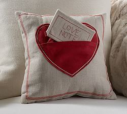 Unique Home Decor Accessories & New Home Accessories | Pottery Barn Valentines Pillows, Love Note, Heart Pillow, Saint Valentine, Valentines Gifts For Her, Valentine Day Crafts, Valentines Day Decorations, Love Notes, Valentine Crafts