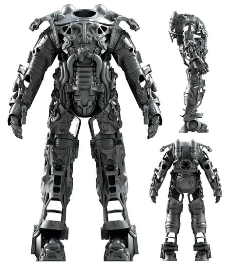 Power Armor Frame from Fallout 4 Fallout 4 Armour, Fallout 4 Power Armor, Fallout 4 Concept Art, T 60 Power Armor, Fallout Brotherhood Of Steel, Fallout Power Armor, Fallout Cosplay, Fallout Concept Art, Power Armour