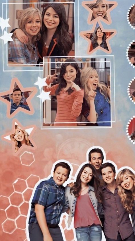 Icarly Sam And Freddie, Victoria Wallpaper, Icarly Carly, I Carly, Icarly Cast, Icarly And Victorious, 2000s Wallpaper, Wallpaper Iphone Disney Princess, Liv And Maddie