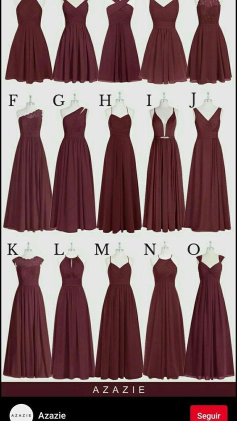 Burgandy Bridesmaids Dress, Cabernet Bridesmaid Dresses, Maroon Bridesmaid, White Quince, Maroon Bridesmaid Dresses, Baju Kahwin, Gold Quince, Quince Dresses Red, Quince Dresses Pink