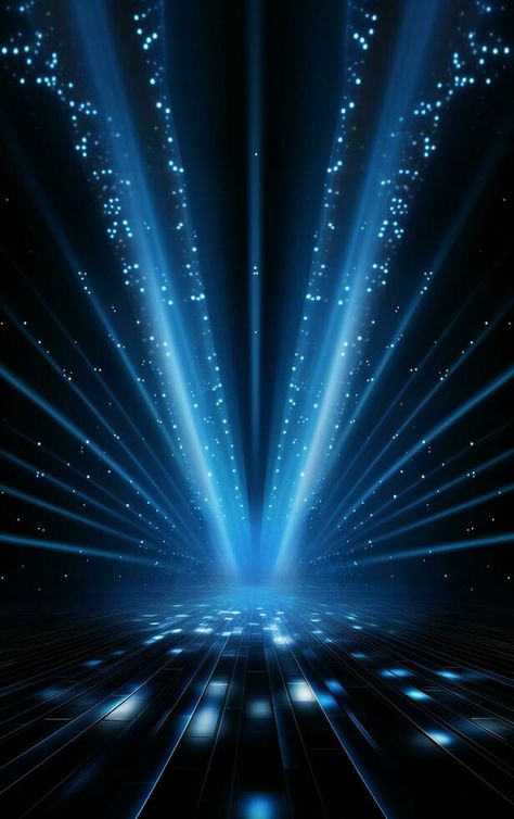 Ai generative Backdrop With Illumination Of blue Spotlights For Flyers realistic image ultra hd high design Bootleg Background, Blue Background Images For Editing, Spotlight Graphic Design, Blue Light Background, Background Event, Imvu Backgrounds, Event Background, Free Flyer Design, Backdrop Event