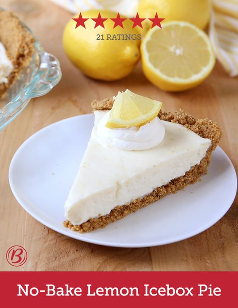 “This lemon pie was so easy to make! The cool lemon flavor makes it the perfect dessert on hot summer days! I have made it 2 times already, and my friends love it!” –Betty member Egyptian Sadie Lemon Cream Cheese Pie, No Bake Lemon Pie, Lemon Sour Cream Pie, Lemon Cream Pie, Dessert Pies, Lemon Icebox Pie, Lemon Pie Recipe, Lemon Cream Pies, Lemon Treats