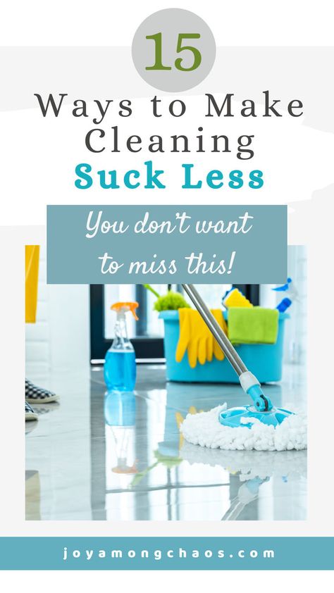 Make Cleaning Suck Less Fun Cleaning Ideas, How To Clean, Make Cleaning Fun, Cleaning Your Room, Clean Organized House, Inspirational Advice, Organized House, Clean My Space, Clean Clutter