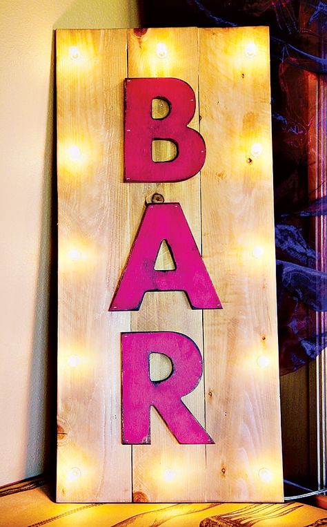 Bar Signs Diy, Diy Bar Cart, Red Energy, Pink Bar, Hostess With The Mostess, French Open, Diy Bar, Charity Event, Garden Bar