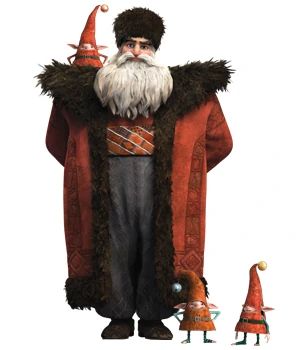 North, probably known as Santa Claus, is the leader of the Guardians and the Guardian of Wonder and the deuteragonist of Rise of the Guardians. He first appeared sculpturing toys from ice before he was interrupted by one of his Yetis. The Yeti told him there was something wrong with the Globe and North went to check out. When North arrive to the Globe room was to find black sand around the globe and a shadow flying across. Knowing that the Nightmare King has returned, Pitch called for the Guardi Nicholas St North, Illumination Entertainment, Animated Man, Kris Kringle, Think Fast, Rise Of The Guardians, Walt Disney Animation, Dreamworks Animation, Sean Connery