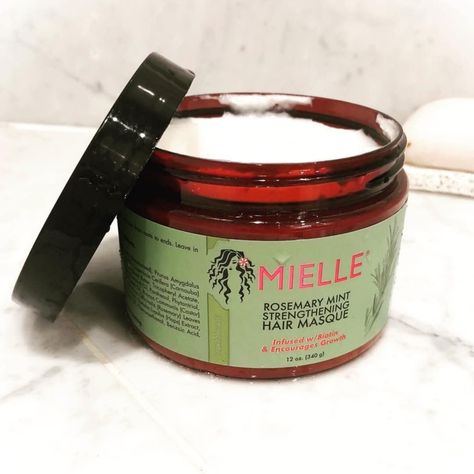 Mielle Organics LLC on Instagram: “Some days you simply need a little self care. Treat your tresses to our newest conditioner. Our Rosemary Mint Strengthening hair Masque is…” Mielle Organics, Strengthening Hair, Hair Masque, Rosemary Mint, I Love Makeup, Treat Yourself, Rosemary, Nail Art Designs, Self Care