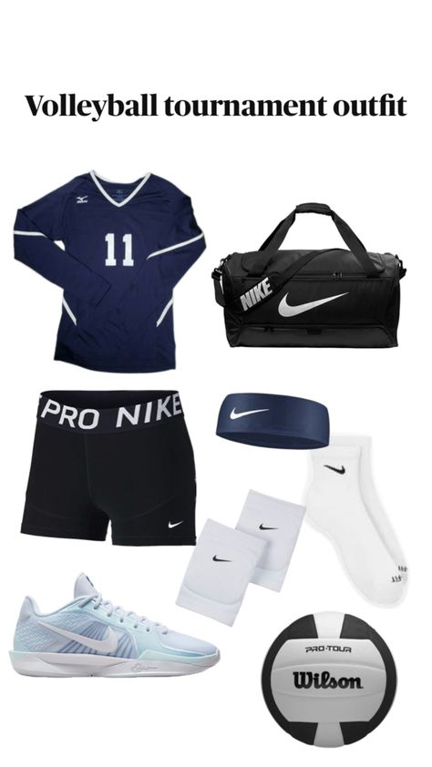 Tournament Outfit, Volleyball Tournament, Volleyball Tournaments, Pro Touring, Nike Pros, Volleyball, Nike