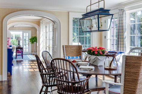 Georgian Revival Homes, Georgian Estate, Patrick Ahearn Architect, Georgian Revival, Patrick Ahearn, Hgtv Dream Home, Built In Bookcase, Breakfast Area, Instagram Theme