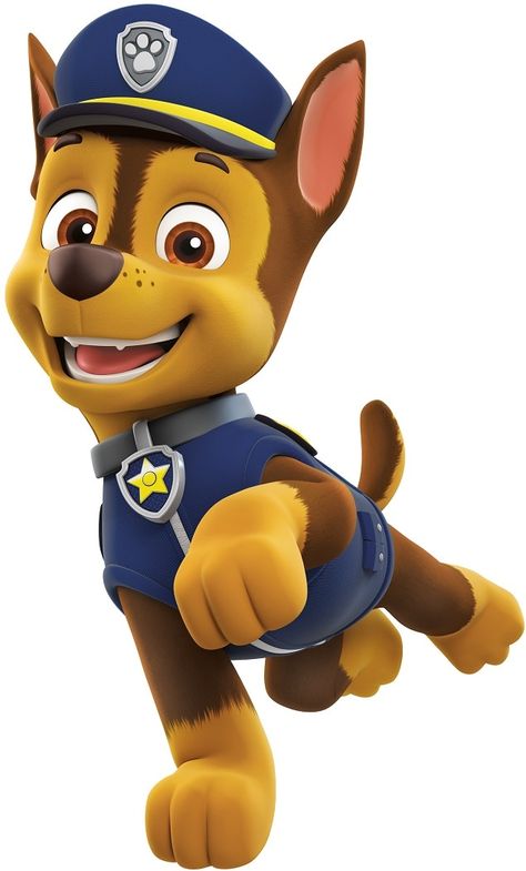 Paw Patrol's Chase – Paw Patrol & Friends 918 Paw Patrol Skye Birthday, Paw Patrol Stickers, Paw Patrol Marshall, Zuma Paw Patrol, Ryder Paw Patrol, Paw Patrol Cartoon, Psi Patrol, Disney Cars Birthday, Paw Patrol Characters