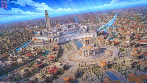 Desert City, Fantasy Town, Min Min, Fantasy Background, Fantasy City, Fantasy Castle, Fantasy Setting, Fantasy Places, Fantasy Art Landscapes