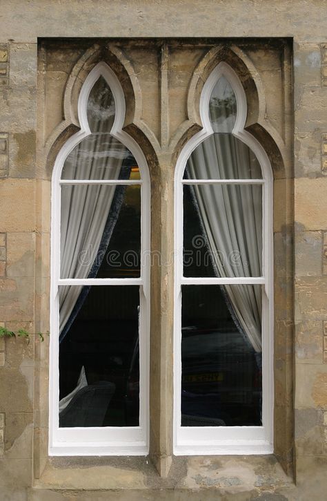 Arched Window stock photo Window Architecture, Sash Window, Wood Window, Door Paint Colors, Period Property, Window Repair, Sash Windows, Arched Windows, House Beautiful