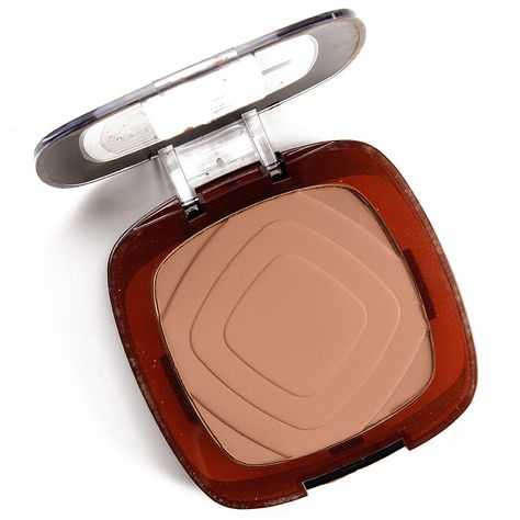 L'Oreal Light Medium Infallible 24H Fresh Wear Soft Matte Bronzer ($15.99 for 0.31 oz.) is a medium brown with warm, reddish undertones and a semi-matte finish. It was more buildable than other shades in the range, though still quite pigmented, which made it more pigmented than marketed (and shocking no one, it did not last 24 hours). Semi-opaque, buildable color payoff (supposed to be buildable) Smooth, velvety, not powdery Blendable, easy to apply Long-wearing (9 hours on average, supposed to Loreal Infallible, Matte Bronzer, Marc Jacobs Beauty, 9 Hours, Bare Skin, L Oreal, Medium Brown, Makeup Products, Bronzer