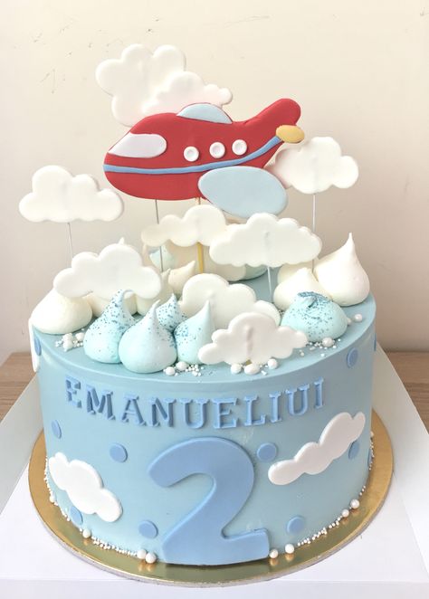 Plane Cake Design, Plane Cakes For Boys, Fondant Aeroplane, Aeroplane Theme Birthday Party, Airplane Cakes For Boys, Airplane Theme Cake, Plane Birthday Cake, Aeroplane Cake, Planes Birthday Cake