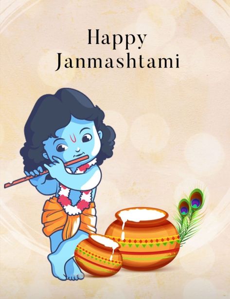 Janmashtami Cartoon Images, Happy Krishna Janmashtami Painting, Happy Janmashtami Sticker, Cute Krishna Janmashtami, Janmastami Wishing, Krishna Janamastmi Wishes, Janmashtami Krishna Images, Janmastami Paintings, Happy Janamastmi Wishes