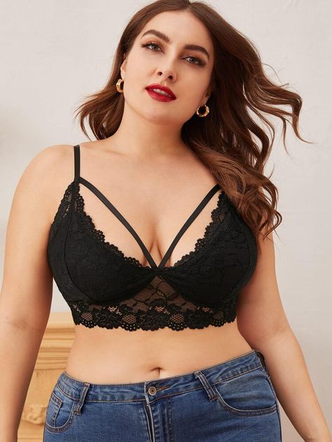 Outfit Bralette, Best Plus Size Bras, Plus Size Bras, Bralette Outfit, Look Plus Size, Cute Bras, Plus Size Bra, Curvy Outfits, Bra And Panty Sets