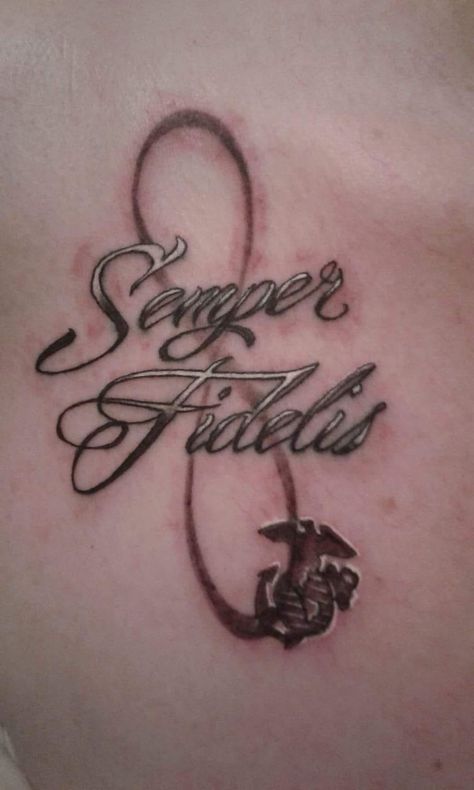 Marine Daughter Tattoo, Marine Corps Tattoos For Women, Marine Tattoos For Women, Marine Mom Tattoo, Semper Fi Tattoo, Usmc Tattoos, Marine Tattoos, Marine Corps Tattoos, Usmc Tattoo