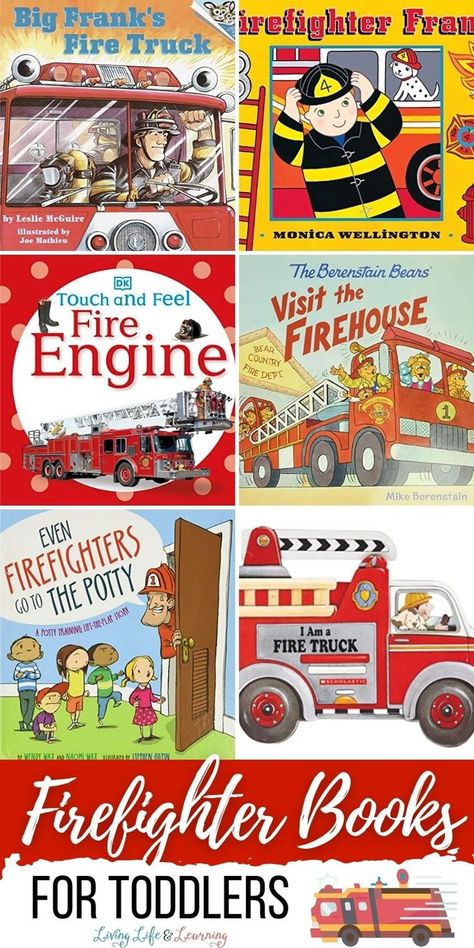 Firefighter Books for Toddlers Books For Toddlers, Fire Fighters, Preschool Books, Toddler Books, Fire Safety, Popular Books, Picture Books, Study Unit, Teamwork