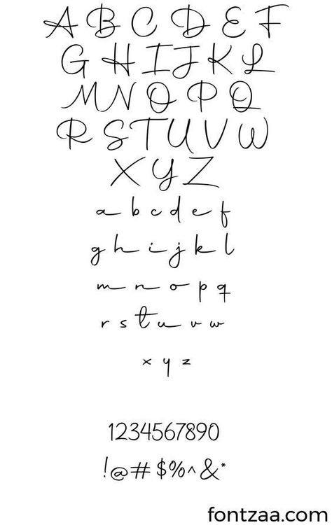 Introduce a touch of personality to your designs with Autography Font, a captivating collection of handcrafted alphabets inspired by authentic handwriting.  Elevate your logos, branding, and typography projects with this unique and expressive font family, adding a personal touch that resonates with your audience. #cursive #fonts #lettering #typography #calligraphy #font #handwriting Kids Handwriting Font, Fonts Abc, Different Fonts For Tattoos, Abc Handwriting, Cute Cursive Font, Alphabets Fonts, Handwritten Alphabet, Best Cursive Fonts, Cute Fonts Alphabet