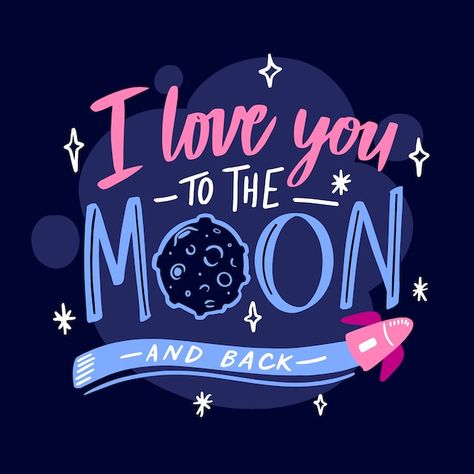 Chocolate Sticker, Colorful Lettering, Desain Editorial, Typography Love, Space Birthday, Love Days, To The Moon And Back, Disney Quotes, Typography Letters