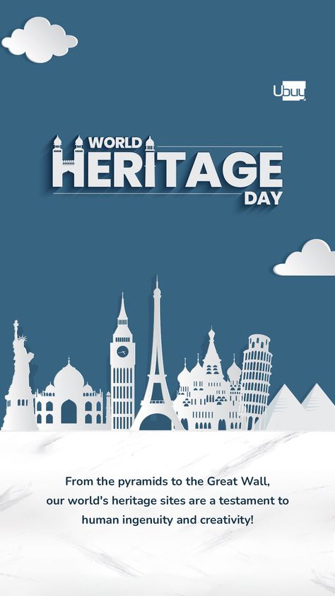 World Heritage Day World Heritage Day, Heritage Day, Natural Heritage, E Day, Let's Celebrate, Lets Celebrate, Our World, World Heritage Sites, World Heritage