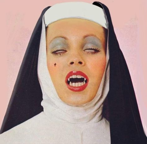 nun, evil, teeth, vampire, art Ed Wallpaper, Mia 3, Photo Wall Collage, Art Collage Wall, A Magazine, Steam Punk, Pics Art, Wall Collage, Magazine Cover