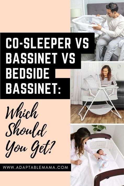 Confused about the differences between a co-sleeper vs bassinet vs bedside bassinet?

Want to know their similarities, pros, and cons, which is suitable for your lifestyle, sleeping arrangement, and more? Find out here.

#newbornessentials #babyregistry #newbornmusthaves #babygearguide #bassinet Co Sleeper Bassinet, New Born Must Haves, Bedside Bassinet, Newborn Baby Tips, Co Sleeper, Advice For New Moms, Word Of Advice, Newborn Essentials, What Is The Difference Between