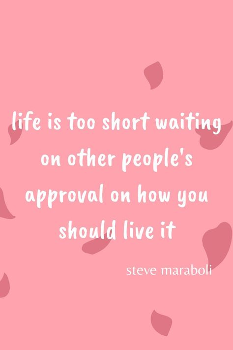 life is too short waiting on other people's approval on how you should live it Affirmations Positive, Motivation Quotes, Live Your Life, Life Is Short, Positive Affirmations, Other People, Affirmations, Motivational Quotes, Life Quotes