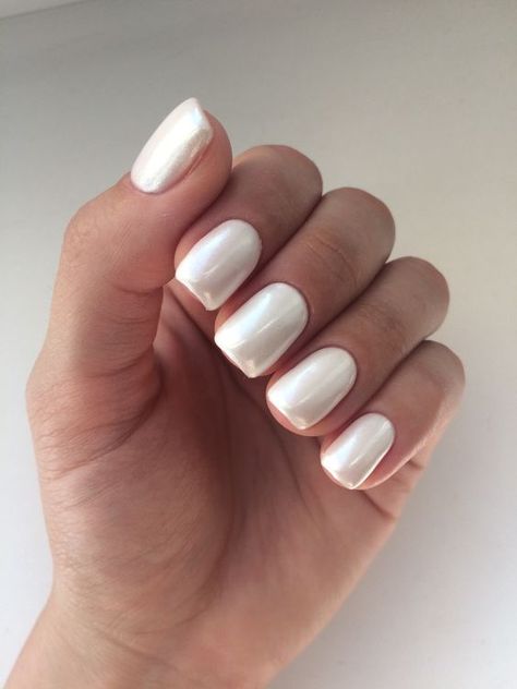 Short White Nail Ideas, White Nail Inspiration, White Nail Ideas, Classic Nails, Braut Make-up, White Nail Polish, White Nail, Trendy Nail Design, Popular Nails