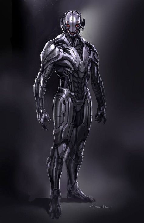 Avengers Age of Ultron Andy Park Concept Art 2 Avengers: Age of Ultron Concept Art Reveals Alternate Ultron Designs Ultron Concept Art, Ultron Comic, Marvel Concept Art, Avengers Age Of Ultron, Andy Park, Marvel Characters Art, Marvel Villains, Avengers Age, Age Of Ultron