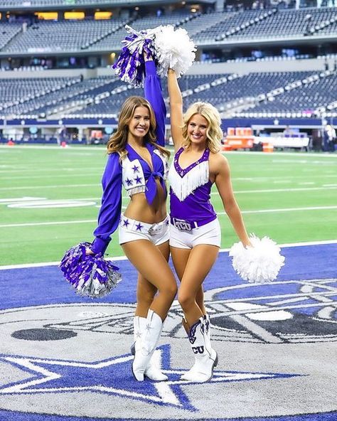 Nfl Cheerleading, Tcu Cheerleaders, Dallas Cowboys Cheerleader Costume, Dallas Cheerleaders, Modern Feminism, Cheer Poses, Cheerleader Costume, Football Cheerleaders, Cheerleading Uniforms