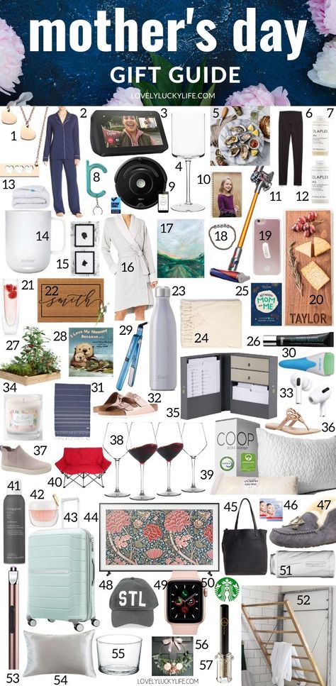 75 of the Most Thoughtful Mother's Day Gift Ideas - Lovely Lucky Life Good Mother’s Day Gifts, Mother’s Day Gifts Ideas, Small Mothers Day Gifts, Mother’s Day Presents, Mother’s Day Ideas For Adults, Small Mothers Day Gift Ideas, Mother Days Gift Ideas, Mother’s Day Gifts, Mother’s Day Gift Ideas