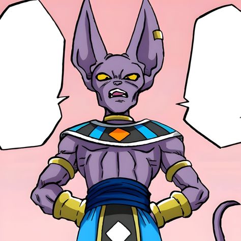 Dbs Beerus, Beerus Art, Dragon Ball Beerus, Vice Lords, Lord Beerus, Colored Manga, Dragon Ball Super Wallpapers, Dragon Ball Art Goku, Dream Journal