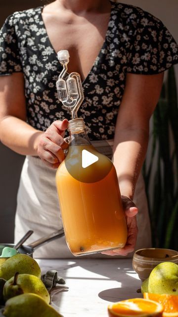 Kaitlynn Fenley on Instagram: "My homebrewed pear hard cider recipe teaches you how to make cider from just pear juice, sugar, yeast (and a few spices for fun)—It’s also called “Perry” but I feel like more people know it as pear cider. 🫧🍐✨

If you grow pears at home, you can make delicious pear cider from fresh-pressed juice!
If you don’t have homegrown pears, no worries! You can use natural pear juice from the store (with no additives).

I absolutely love the photography and videography Jon captured for this recipe. I kept telling him that I always want to homebrew in my cute flowy dress because I think homebrewing could use a little more softness and femininity. ✨😊

Get the recipe on our blog!

You can GOOGLE —cultured guru cider— for all my cider recipes. 

#cider #homebrewing #pears Juice Recipes With Pears, Pear Juicing Recipes, Pear Juice Recipes, Homemade Pear Juice, Cocktails With Pear Juice, Hard Cider Recipe, Cute Flowy Dresses, Cider Recipes, Pear Cider