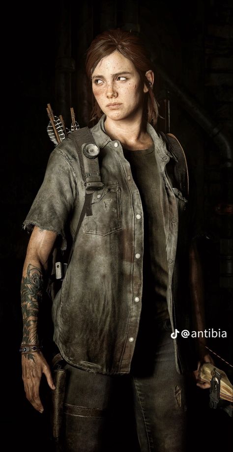 The Last Of Us Ellie Williams Wallpaper TLOU Elie Williams Tlou, Tlou Ellie Cosplay, Ellie Williams Suit Mod, Seattle Ellie Tlou, Ellie Tlou Costume, Ellie Williams Outfits Tlou, Ellie Williams Cosplay Guide, Ellie Williams Halloween Costume, Ellie Williams Clothes