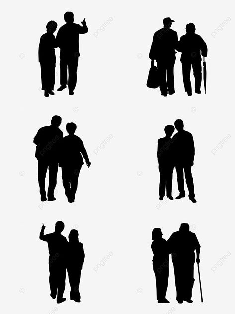 commercial,vector,person,female,male,fashioned wife,pair of lovers,back view,companion,silhouette,person clipart,silhouette clipart Old Couple Silhouette, Old Couple Dancing, Male Silhouette, Person Png, Dancing Silhouette, Man And Woman Silhouette, Family Silhouette, People Silhouette, Person Silhouette