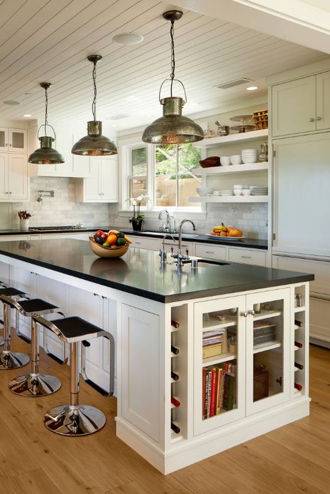 70 Spectacular Custom Kitchen Island Ideas - Sebring Design Build Dream Kitchen Island, Kitchen Island With Cooktop, Kitchen With Long Island, Narrow Kitchen Island, Luxury Kitchen Island, Kitchen Island With Stove, Kitchen Center Island, Portable Kitchen Island, Kitchen Island Storage