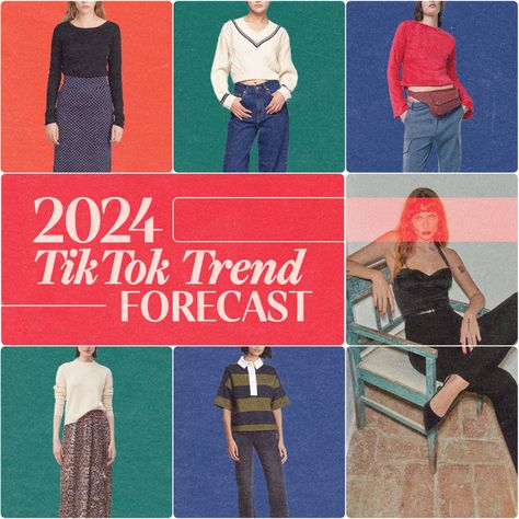 Tiktok has become essential in spreading fashion trends around the world but we know hoe overwhelming the world of Tiktok can be, so our editor Hannah Baker has put together a trend Tiktok forecast for 2024 ✨️⁠
⁠
Head to the link in our bio for all the details! Trend Prediction, Tik Tok Fashion, Hannah Baker, Guide Words, Trend Tiktok, Tiktok Trends, Flounce Skirt, Travel Reading, Tiktok Style