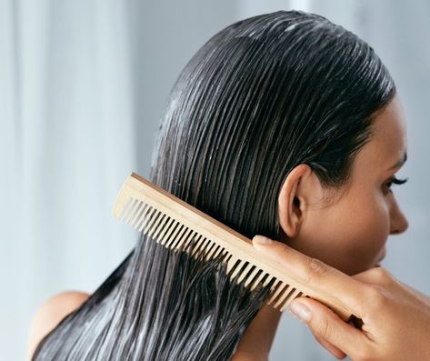 6 Secrets to Growing Healthy Hair That Few Know About Growing Healthy Hair, Olive Oil Hair, Curly Wedding Hair, Lustrous Hair, Oily Scalp, Honey Hair, Hair Detangler, Hair Breakage, Hair Regrowth