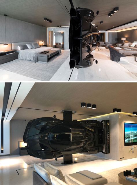 Skjulte Rum, Millionaire Mansion, Zonda R, Pagani Zonda R, Luxury Garage, Cars Room, Pagani Zonda, Oceanfront Condo, Garage Design