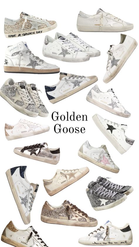 Dream!🤍⚡️ Golden Goose Sneakers Outfit, Street Style Outfits Casual, Shoes For School, Preppy Shoes, Goose Sneakers, Shoes Outfit Fashion, Shoe Wishlist, Van Cleef And Arpels, Cute Sneakers