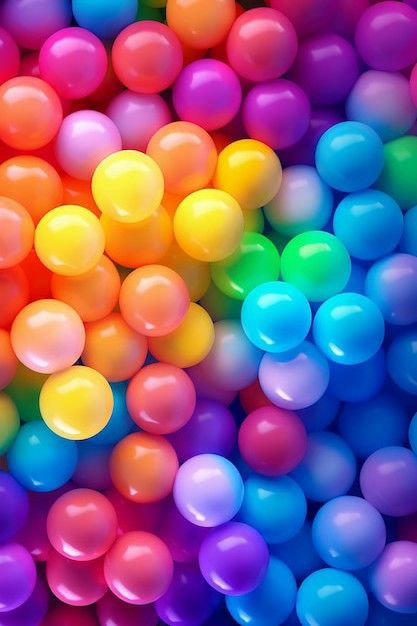 Wallpaper Backgrounds Birthday, Candycore Aesthetic, Aesthetic Bright Colors, Bright Coloured Wallpaper, Rainbow Bubbles, Lovely Flowers Wallpaper, Pretty Backgrounds, Lit Wallpaper, Rainbow Wallpaper