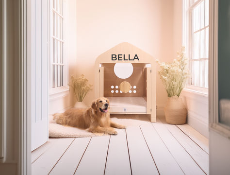 Elevate your pet's space with Circla by Wooffy – a stunning modular dog house designed with style, comfort, and customization in mind. Crafted from premium materials like plywood and white ash wood, it features customizable canopies, mats, and even personalized name options. Perfect for modern pet lovers who value design and functionality. Pre-order now on Kickstarter! Value Design, White Ash Wood, Modern Dog Houses, Indoor Dog House, Pet Spaces, Modern Pet, Indoor Dog, White Ash, Modern Dog