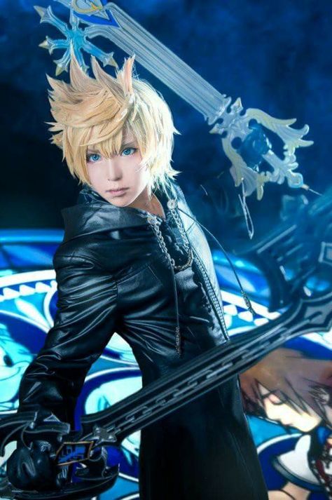 Roxas Cosplay, Kingdom Hearts Cosplay, Roxas Kingdom Hearts, Disney Kingdom Hearts, Kingdom Hearts Fanart, Sora Kingdom Hearts, Kingdom Hearts Art, Disney Fanart, Kingdom Heart