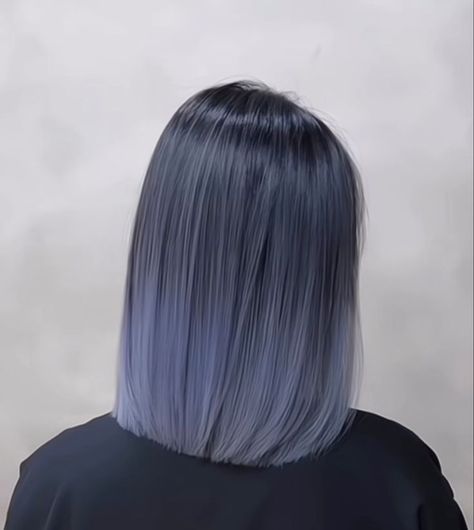 Blue Grey Hair, Perfect Blonde Hair, Korean Hair Color, Hair Color Underneath, Beauty Hair Color, Hair Color Streaks, Hair Streaks, Hair Inspiration Short, Beautiful Hair Color