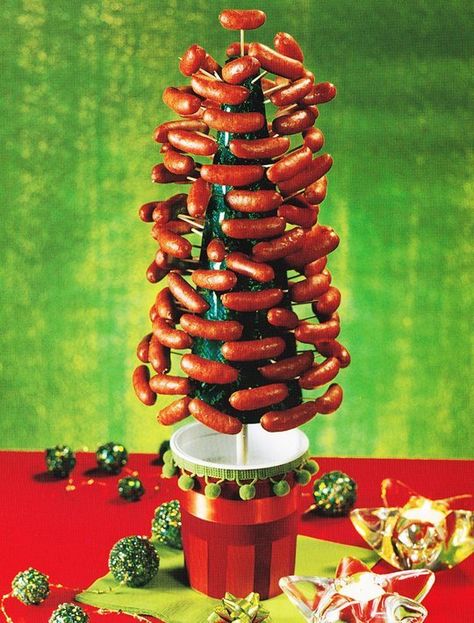 retro holiday food | Retro Holiday Foods We're Glad Are History (PHOTOS) Holiday Soiree, Weiners, Holiday Appetizers, Christmas Party Food, Food Display, Retro Recipes, Holiday Cocktails, Noel Christmas, Craft Cocktails